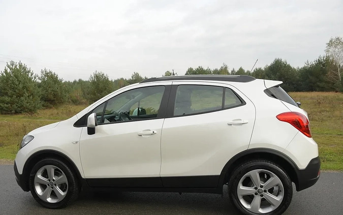 Opel Mokka cena 45900 przebieg: 168000, rok produkcji 2014 z Zambrów małe 667